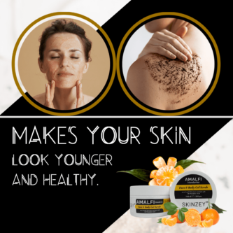 Experience Radiant Skin with Amalfi Scrub by Skinzey: The Ultimate Body Care Solution