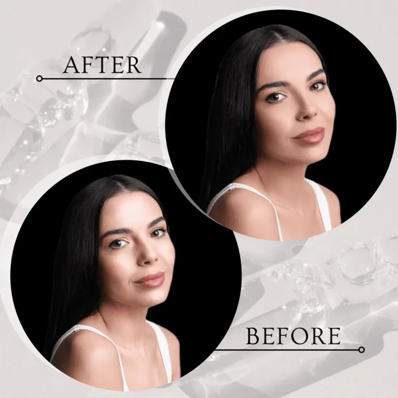 Advance Recovery Complex – Skin Brightening Formula Before After Effect