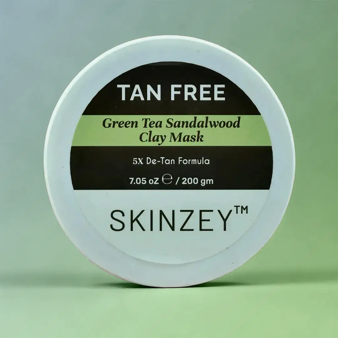 Tan Free – Green Tea Sandalwood Clay Mask