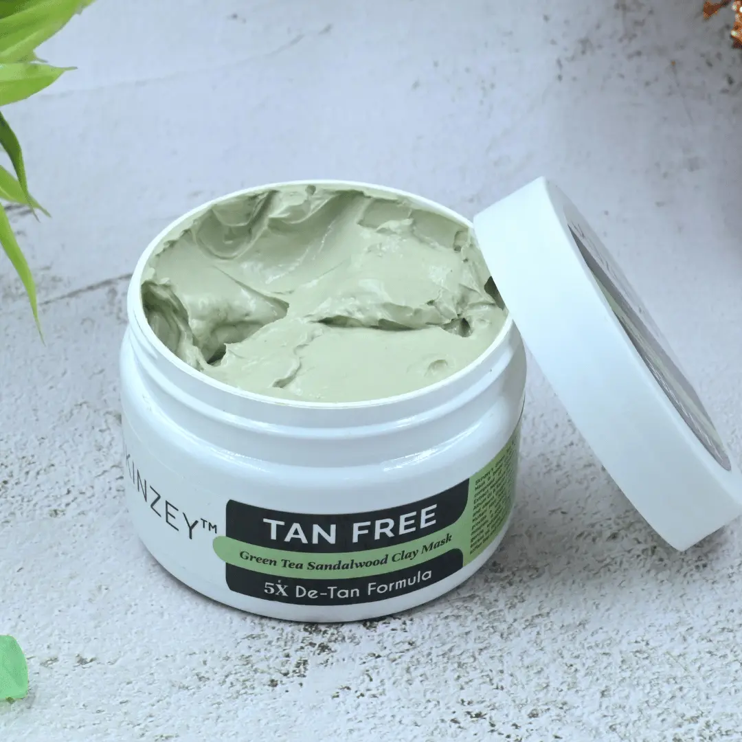 Tan Free – Green Tea Sandalwood Clay Mask