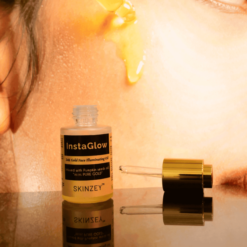 Insta Glow – 24K Gold Face Illuminating Oil face serum