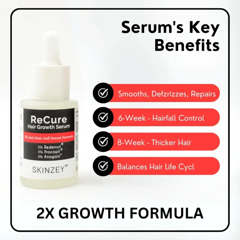 recure hair regrowth serum benefits