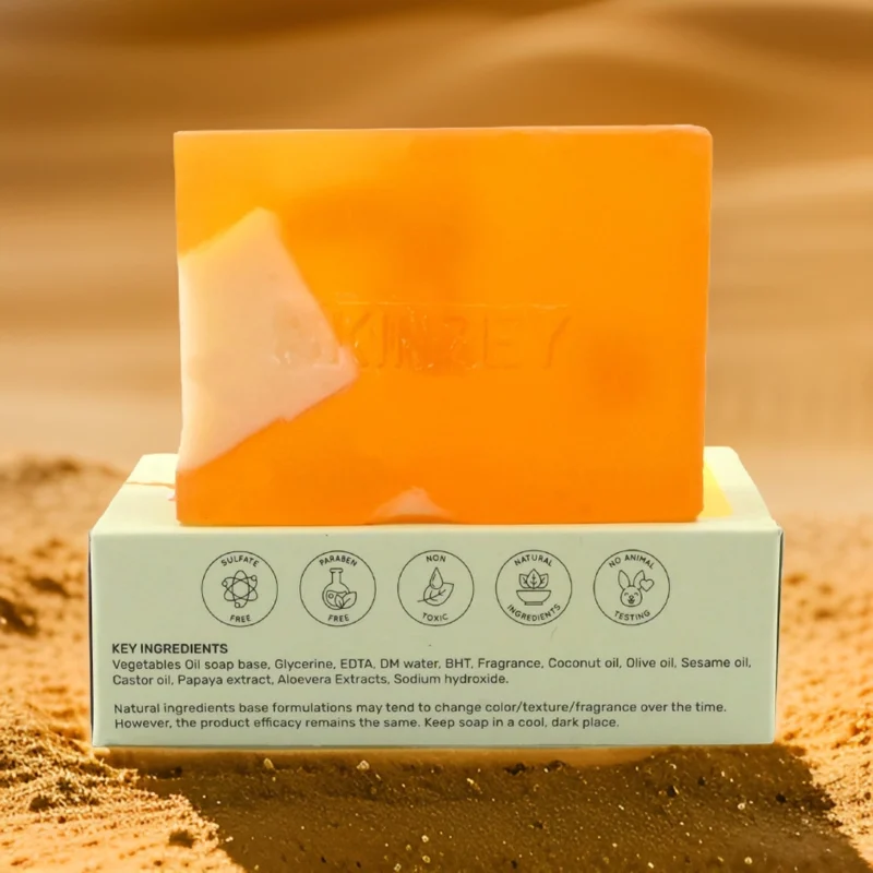 Papaya Soap bathing bar